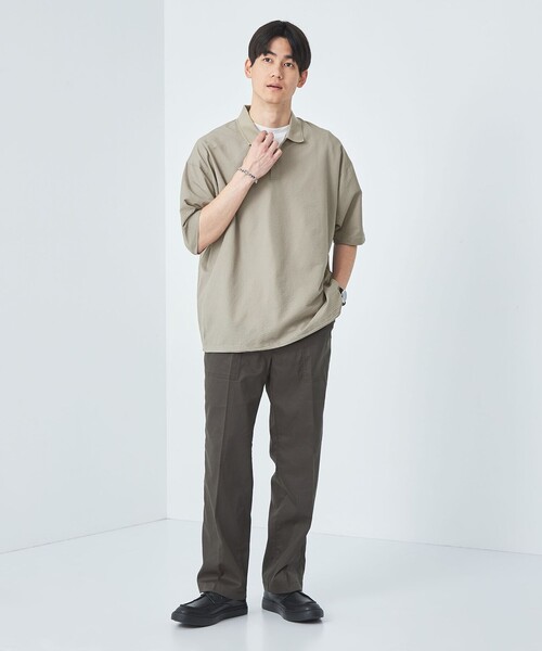 green label relaxing DotAir ヘムコード ポロシャツ green label relaxing（グリーンレーベルリラクシング）の「DotAir