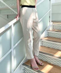 OPAQUE.CLIP | クールハイストレッチテーパードパンツ【洗濯機洗い可／接触冷感／UVケア】(その他パンツ)