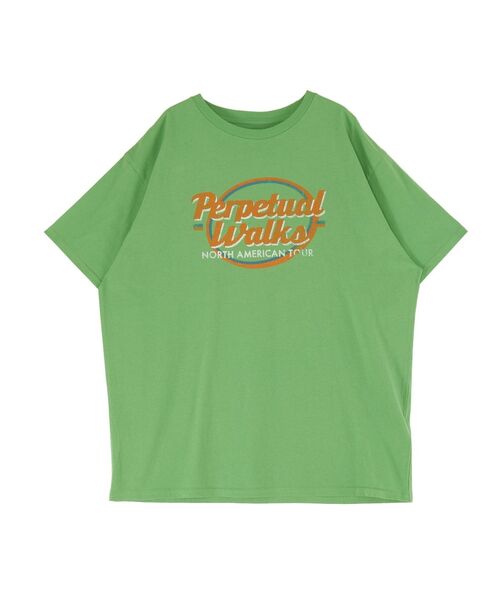 Ungrid(アングリッド)の「ツアーロゴルーズTee(Tシャツ/カットソー・レディース・グリーン/オフホワイト/チャコールグレー/オレンジ/パープル・FREE)」の22枚目の写真