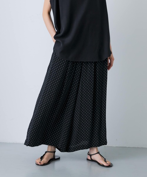 かぐれ(カグレ)の「キュプラレーヨンドットパンツ(その他パンツ・レディース・ブラック・FREE)」の16枚目の写真