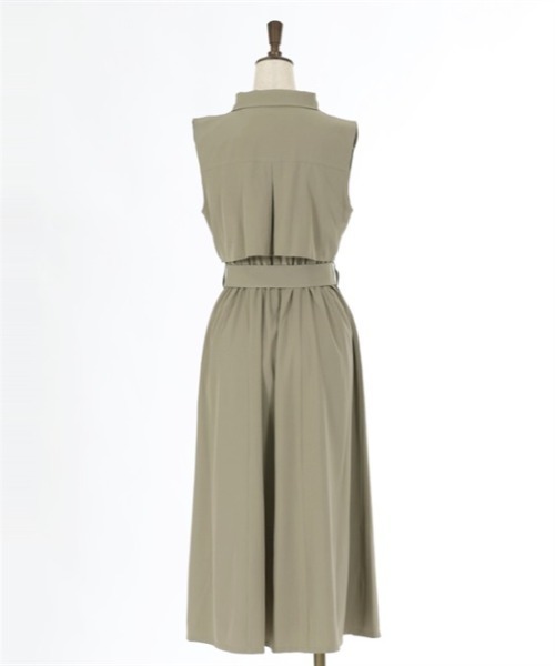 axes femme（アクシーズファム）の「ウエストタックジレワンピース（ワンピース・レディース・ベージュ/ネイビー/カーキ・FREE）」の20枚目の写真