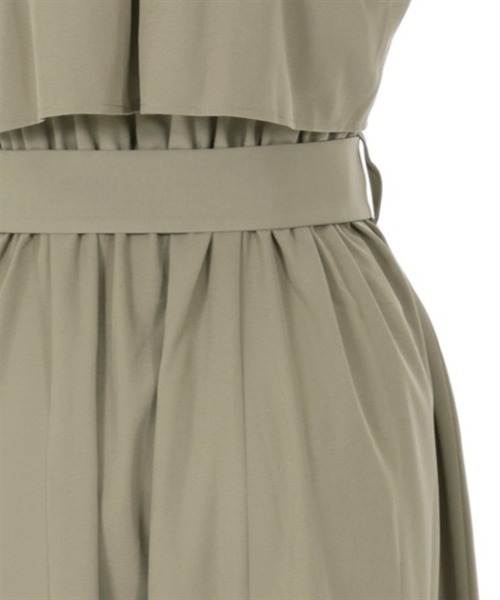 axes femme（アクシーズファム）の「ウエストタックジレワンピース（ワンピース・レディース・ベージュ/ネイビー/カーキ・FREE）」の14枚目の写真