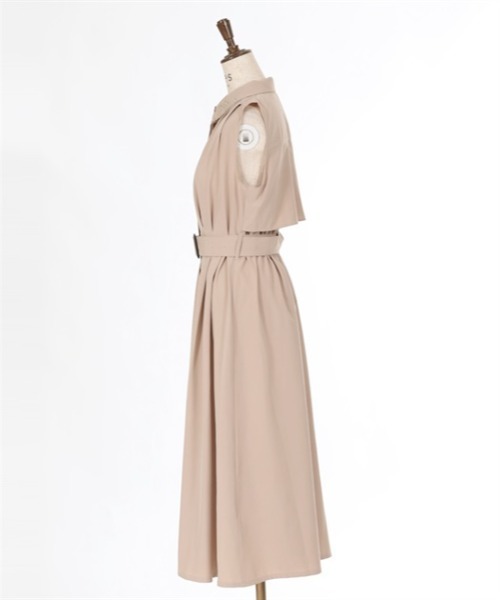 axes femme（アクシーズファム）の「ウエストタックジレワンピース（ワンピース・レディース・ベージュ/ネイビー/カーキ・FREE）」の11枚目の写真