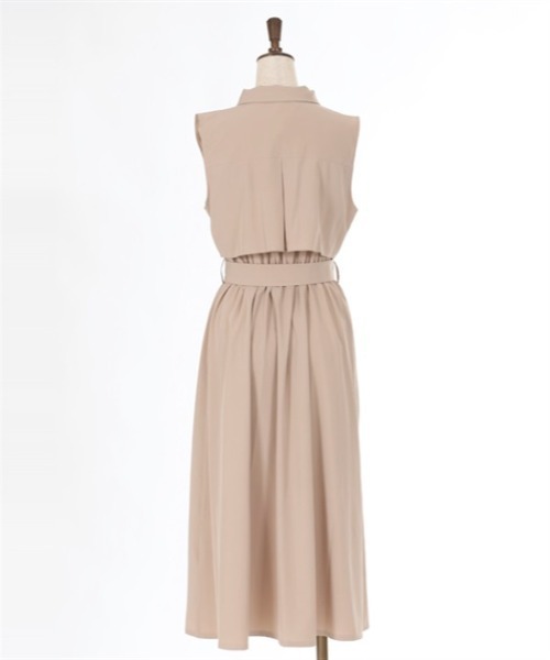 axes femme（アクシーズファム）の「ウエストタックジレワンピース（ワンピース・レディース・ベージュ/ネイビー/カーキ・FREE）」の10枚目の写真