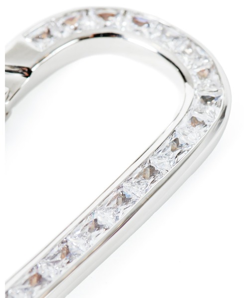 uniform experiment(ユニフォームエクスペリメント)の「ZIRCONIA CARABINER(キーケース/キーアクセサリー・メンズ・シルバー・FREE)」の4枚目の写真