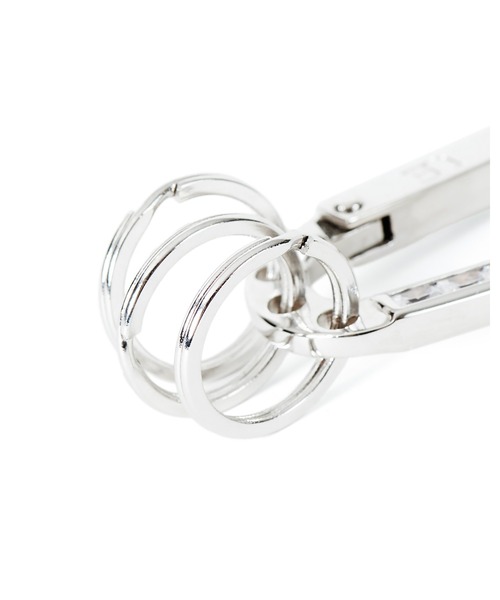 uniform experiment(ユニフォームエクスペリメント)の「ZIRCONIA CARABINER(キーケース/キーアクセサリー・メンズ・シルバー・FREE)」の6枚目の写真
