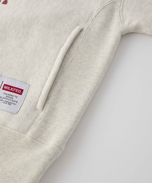 Champion（チャンピオン）の「MILKFED.ⅹCHAMPION SWEAT TOP（スウェット・レディース・ネイビー/オレンジ/チャコール/オートミール・S/M）」の14枚目の写真