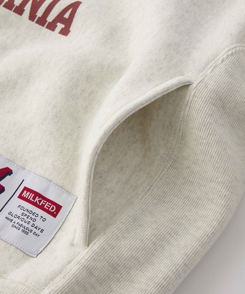 Champion（チャンピオン）の「MILKFED.ⅹCHAMPION SWEAT TOP（スウェット・レディース・ネイビー/オレンジ/チャコール/オートミール・S/M）」の13枚目の写真