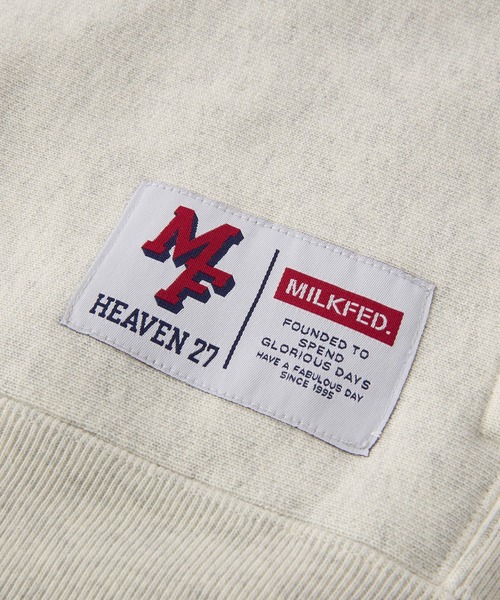 Champion（チャンピオン）の「MILKFED.ⅹCHAMPION SWEAT TOP（スウェット・レディース・ネイビー/オレンジ/チャコール/オートミール・S/M）」の12枚目の写真