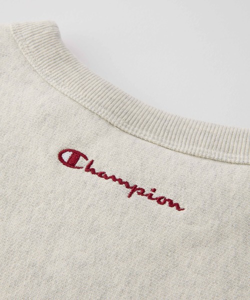 Champion（チャンピオン）の「MILKFED.ⅹCHAMPION SWEAT TOP（スウェット・レディース・ネイビー/オレンジ/チャコール/オートミール・S/M）」の6枚目の写真