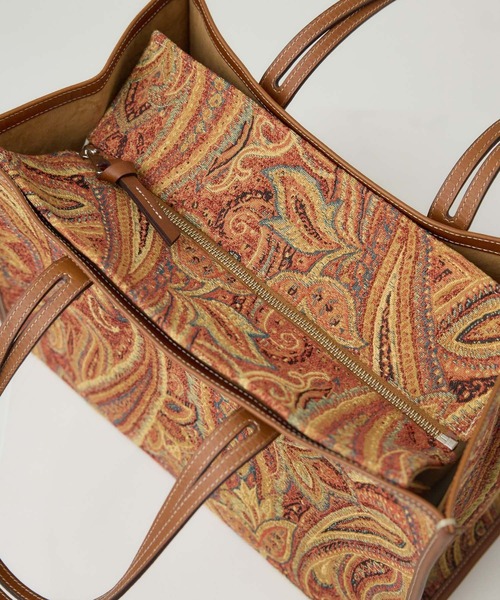 Chaos（カオス）の「Chaos(カオス)/＜A VACATION＞2024AW CLUB トートバッグ（トートバッグ・レディース・オレンジ・FREE）」の4枚目の写真