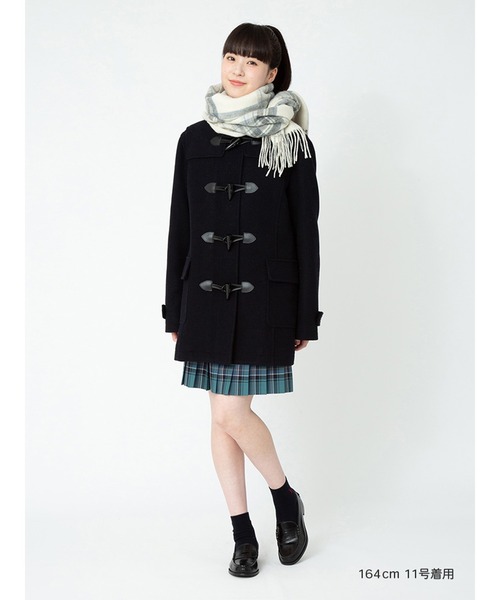 EASTBOY（イーストボーイ）の「マフラー リバーシブル スクール（マフラー・キッズ・アイボリー/杢グレー・F）」の16枚目の写真