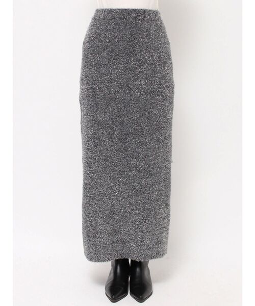 Ungrid（アングリッド）の「ラメニットアイラインスカート（スカート・レディース・シルバー/ブラック・FREE）」の16枚目の写真