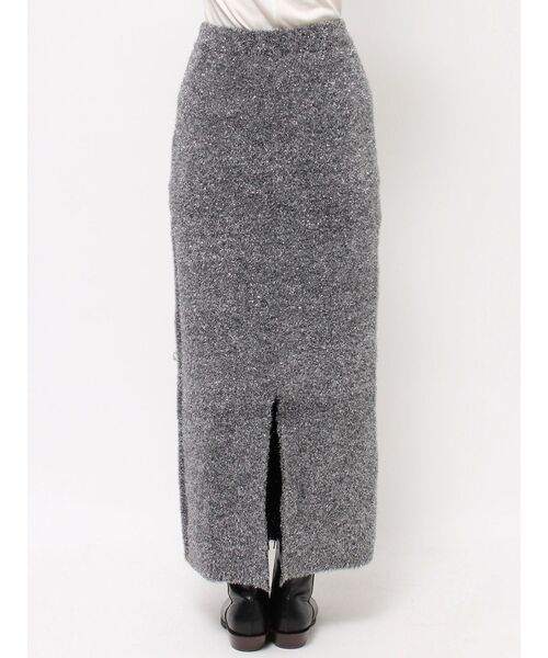 Ungrid（アングリッド）の「ラメニットアイラインスカート（スカート・レディース・シルバー/ブラック・FREE）」の18枚目の写真
