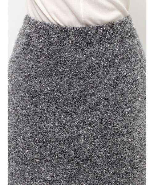 Ungrid（アングリッド）の「ラメニットアイラインスカート（スカート・レディース・シルバー/ブラック・FREE）」の19枚目の写真