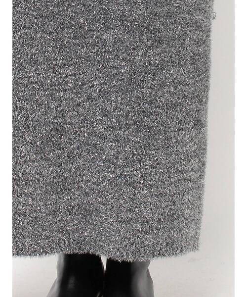 Ungrid（アングリッド）の「ラメニットアイラインスカート（スカート・レディース・シルバー/ブラック・FREE）」の20枚目の写真