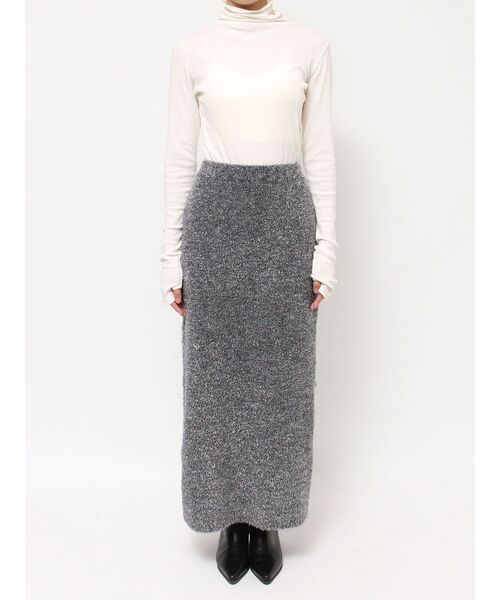 Ungrid（アングリッド）の「ラメニットアイラインスカート（スカート・レディース・シルバー/ブラック・FREE）」の22枚目の写真