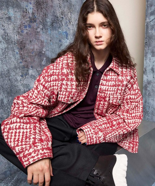 MAISON SPECIAL(メゾンスペシャル)の「《UNISEX》【Italian Dead Stock Fabric】Prime-Over 3rd Jacket/プライムオーバー3rdジャケット 【MAISON SPECIAL/メゾンスペシャル】(ブルゾン・メンズ・ダークブラック/チャコールグレー/ブラック/カーキ/ゴールド/ライトグリーン/キャメル/レッド・1/2)」の7枚目の写真