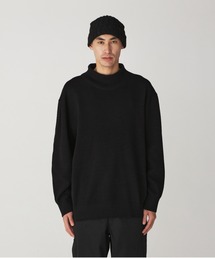 Co/Ny/Pe Knit High Neck