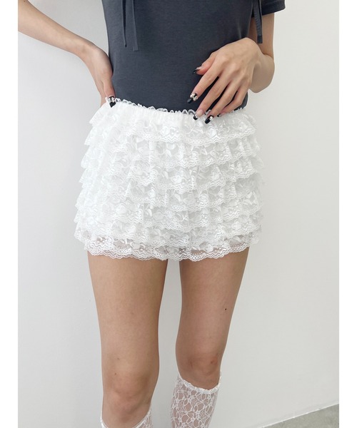 WC（ダブル シー）の「レースピチショートパンツ（その他パンツ）」 - WEAR