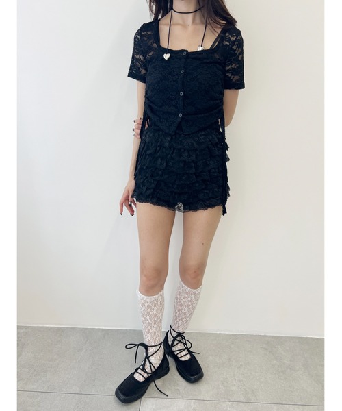 WC(ダブル シー)の「レースピチショートパンツ(その他パンツ・レディース・ブラック/ホワイト・FREE)」の18枚目の写真