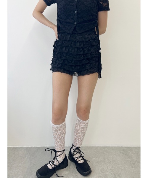 WC(ダブル シー)の「レースピチショートパンツ(その他パンツ・レディース・ブラック/ホワイト・FREE)」の19枚目の写真