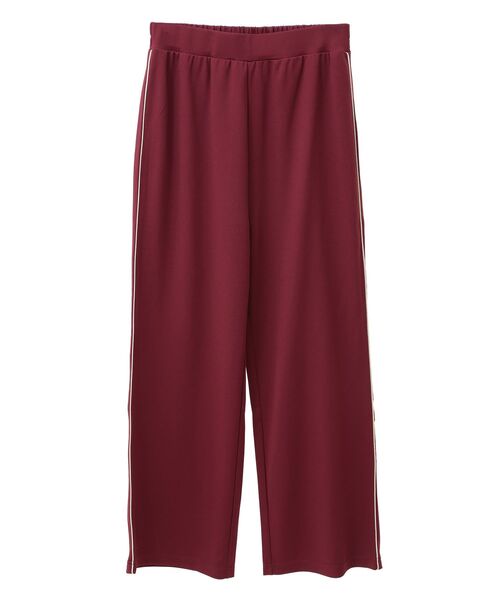CRAFT STANDARD BOUTIQUE(クラフトスタンダードブティック)の「パイピングラインパンツ(その他パンツ・レディース・レッド/チャコールグレー/ブラック/モカ・M/L)」の18枚目の写真