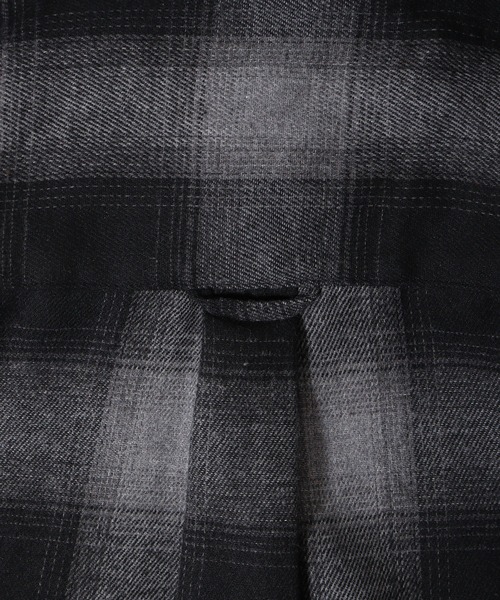 GLOVE HOUSE(グローブハウス)の「GROVE HOUSE TCネルチェックシャツ(シャツ/ブラウス・メンズ・ブラック/ホワイト/ブルー/ブラウン/ダークグリーン/レッド/サックスブルー/ベージュ・L/M/LL)」の14枚目の写真