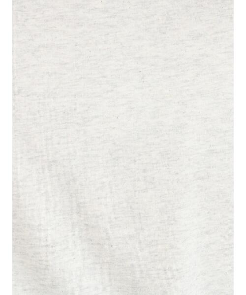 Samansa Mos2（サマンサ モスモス）の「転写プリント袖タックTシャツ（Tシャツ/カットソー・レディース・キャメル/グレー/チャコールグレー/キナリ・F）」の19枚目の写真