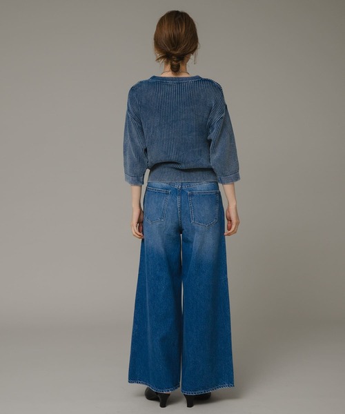 URBAN RESEARCH Sonny Label（アーバンリサーチサニーレーベル）の「ピグメントアゼニット（ニット/セーター・レディース・ブルー/レッド/ブラック・FREE）」の18枚目の写真