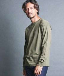 CTN EMBROIDERY TOUR TEE L/S:コットン 刺繍入り ツアー ロングスリーブ