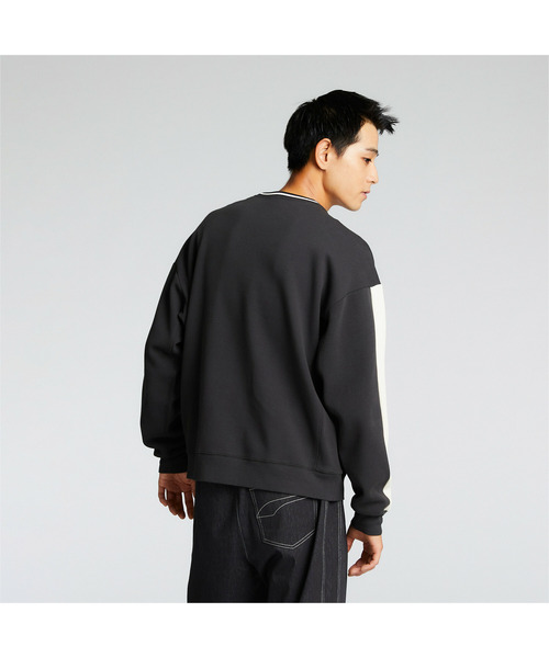 PUMA（プーマ）の「PUMA プーマ メンズ CORE HERITAGE MX クルースウェット（スウェット・メンズ・ブラック/グリーン系その他・SMALL/X-LARGE/MEDIUM/LARGE/XX-LARGE）」の7枚目の写真