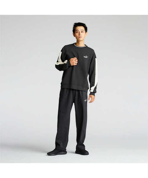 PUMA（プーマ）の「PUMA プーマ メンズ CORE HERITAGE MX クルースウェット（スウェット・メンズ・ブラック/グリーン系その他・SMALL/X-LARGE/MEDIUM/LARGE/XX-LARGE）」の8枚目の写真