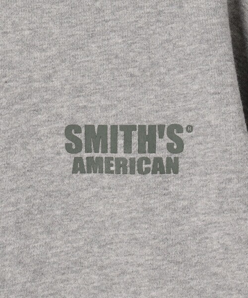 SMITH'S(スミス)の「SMITH'S(スミス)別注グラフィックプリントスウェット(WEB限定カラー)(スウェット・メンズ・ブラック/ダークグリーン/グレー/ベージュ・XL/L/M)」の18枚目の写真