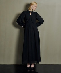 Pleats skirt sheer jk set up（ドレス）｜et.UNiVER（エトユニベール