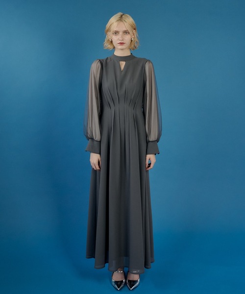 スーツ・フォーマル・ドレス et.UNiVER Detachable sleeve dress Detachable sleeve dress（ドレス）｜et.UNiVER（エトユニベール）の