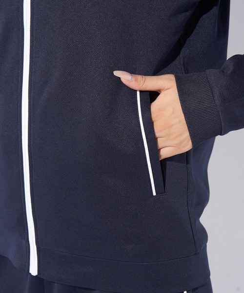 Kappa(カッパ)の「ジャージ上下2点セット(ジャージ・レディース・ネイビー/ブラック/チャコールグレー・SMALL/X-LARGE/LARGE/MEDIUM)」の16枚目の写真