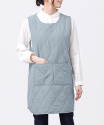 and it_(アンドイット)の撥水キルト×裏ボアノースリーブエプロン(エプロン)