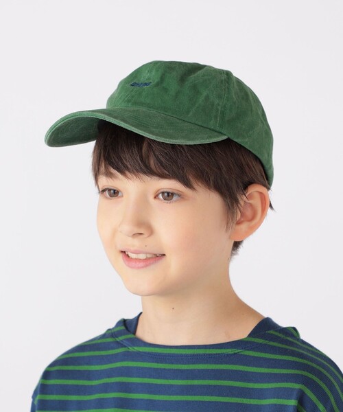 SHIPS（シップス）の「SHIPS KIDS:ウォッシュ ツイル キャップ（キャップ・キッズ・グリーン/ブラック・ONE SIZE）」の8枚目の写真