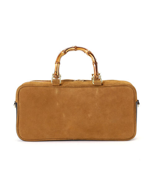 エジュー ajew 通販 TAN leather check basket（S）レディース