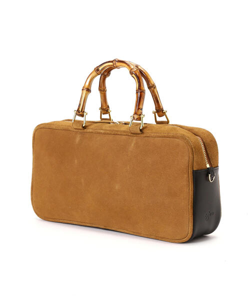 ajew（エジュー）の「ajew/エジュー/Landscape bag（トートバッグ・レディース・ブラック/ベージュ・F）」の6枚目の写真