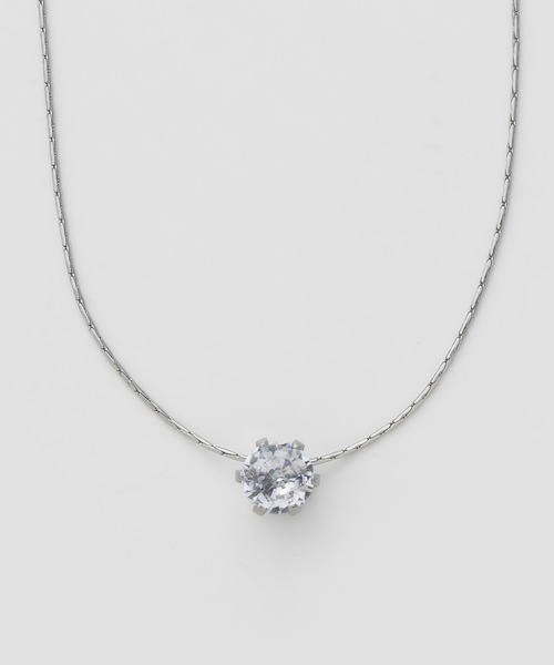 ciite' surgical stainless（シーテサージカルステンレス）の「【 金属アレルギー対応 】 ビジューネックレス サージカルステンレス（ネックレス・レディース・ゴールド/シルバー/ピンクゴールド・FREE）」の2枚目の写真