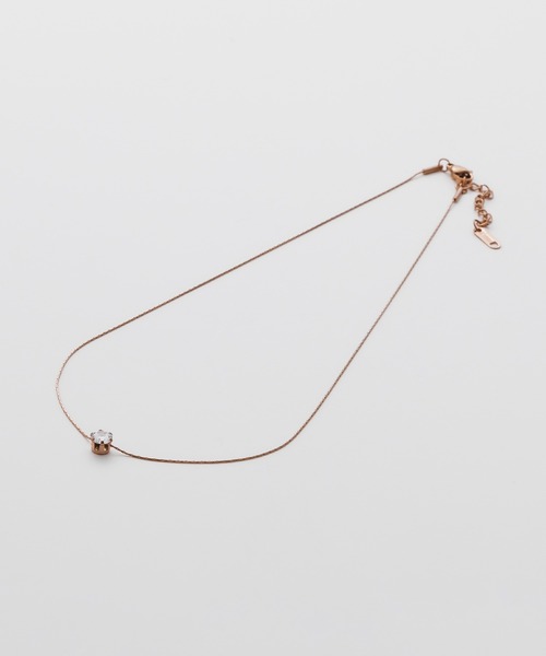 ciite' surgical stainless（シーテサージカルステンレス）の「【 金属アレルギー対応 】 ビジューネックレス サージカルステンレス（ネックレス・レディース・ゴールド/シルバー/ピンクゴールド・FREE）」の22枚目の写真