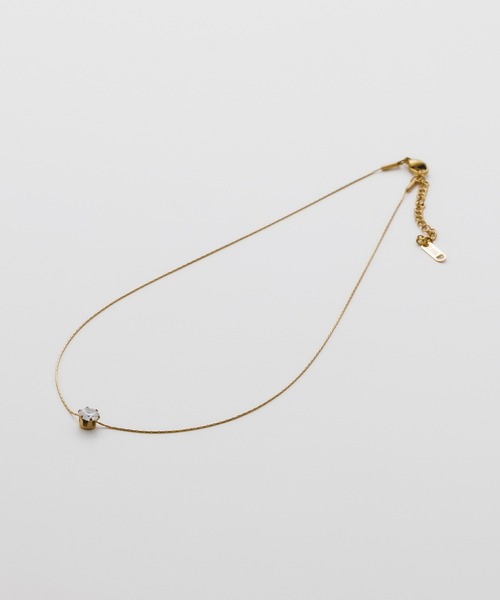 ciite' surgical stainless（シーテサージカルステンレス）の「【 金属アレルギー対応 】 ビジューネックレス サージカルステンレス（ネックレス・レディース・ゴールド/シルバー/ピンクゴールド・FREE）」の17枚目の写真