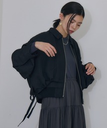 Dignite collier  レイヤードブルゾン