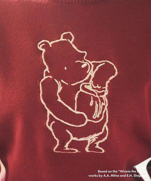Classic Pooh ／ 刺繍ニットプルオーバー セール】Classic Pooh / 刺繍ニットプルオーバー（ニット