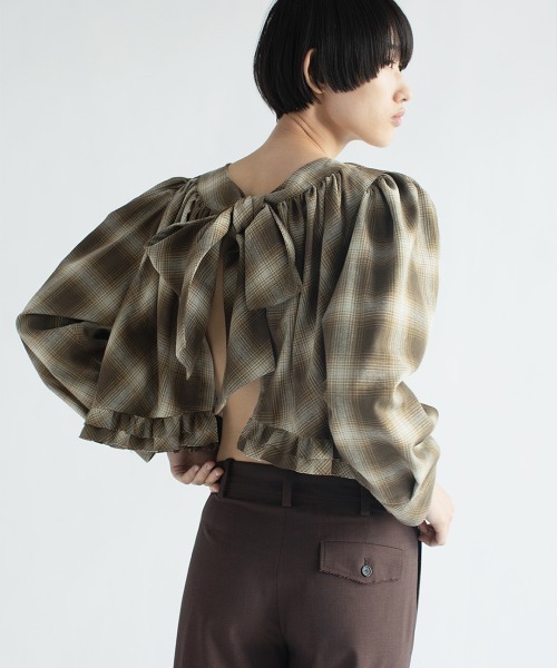 トップス leinwande marino sleeve leinwande トップス Marino Sleeve ホワイト（22SS/Collection