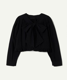 シャツ/ブラウス(長袖/七分) Recycle Organdy Pleats Top /  LEINWANDE leinwande（ラインヴァンド） tシャツ Recycle Organdy Pleats Top
