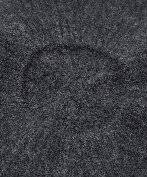 LOWRYS FARM(ローリーズファーム)の「シャギーベレー 149218(ハンチング/ベレー帽・レディース・チャコールグレー/ホワイト・FREE)」の16枚目の写真