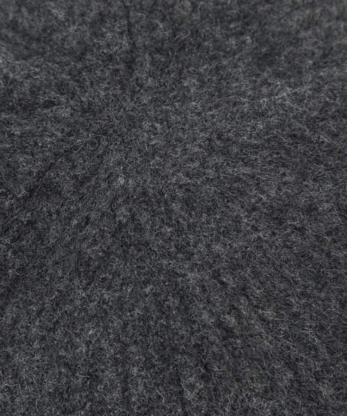 LOWRYS FARM(ローリーズファーム)の「シャギーベレー 149218(ハンチング/ベレー帽・レディース・チャコールグレー/ホワイト・FREE)」の18枚目の写真